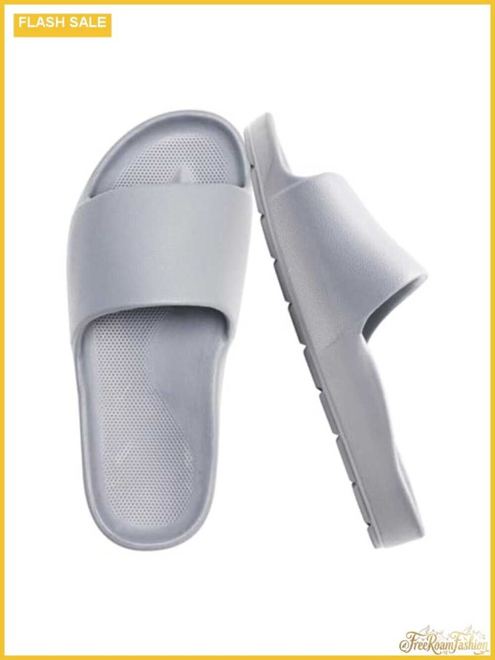 Unisex Arch Support Slides Cushioned Non Slip Shower Sandals